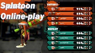Splatoon Global Testfire - Online Gameplay [60fps]