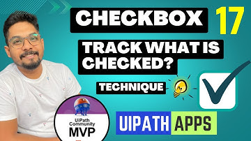 UiPath App Checkbox | How to Store Checkbox Value in Variable?