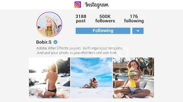 Instagram Slideshow | After Effects Template #Videohive #AfterEffectsTemplate #Videohive