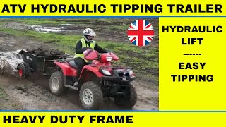 ATV Hydraulic Tipping Trailer|Tipping Trailer Hydraulic|Quad Trailer