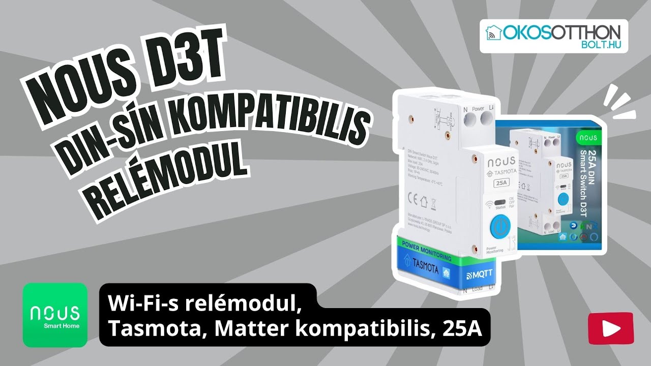Interruttore Compatibile Alexa Google Assistant Matter Interruttore Intelligente DIN 25A Con Tasmota (ESP32) – Controlla Casa E Risparmia Energia Interruttore Compatibile Alexa Google Assistant Matter Interruttore Intelligente DIN 25A Con Tasmota (ESP32) – Controlla Casa E Risparmia Energia