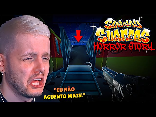 JOGUEI O SUBWAY SURFERS DE TERROR (TOMEI MUITO SUSTO) 