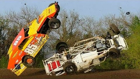 Dirt Track Racing Crash Compilation #10