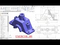 Solidworks tutorial for beginners exercise 189 3d modelling