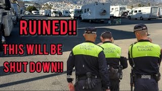 Ruined!!! Salobreña - Free parking gone wrong!! - Salobrena