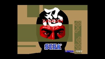 Shinobi [1CC] | Arcade / Sega System 16 | MiSTer Playthrough