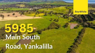 For Sale - 5985 Main South Road, Yankalilla | Ray White Normanville