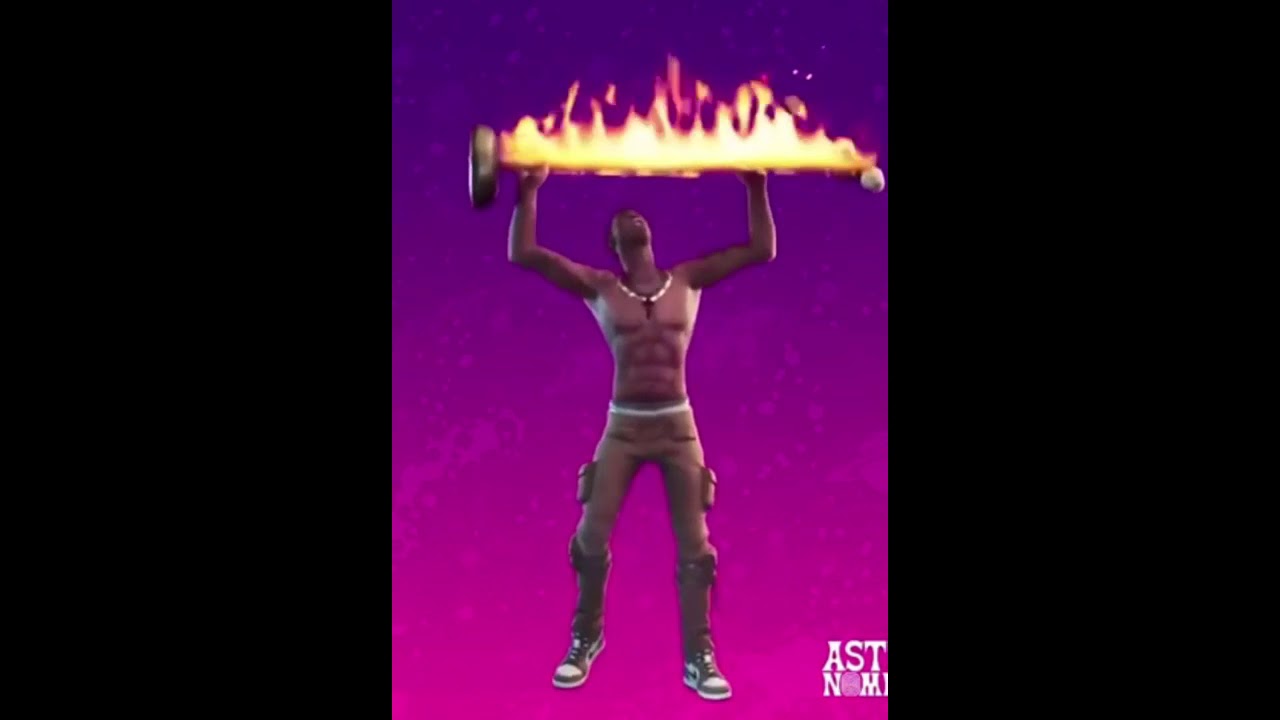Travis Rage Animation One minute Travis Scott the rage dance no audio - YouTube