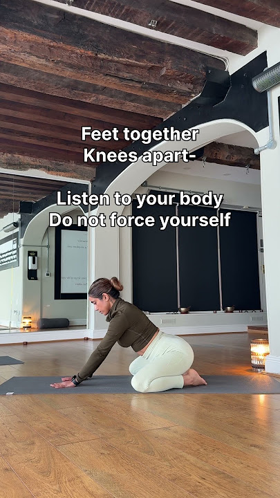 Release emotions with Hip opening yoga.