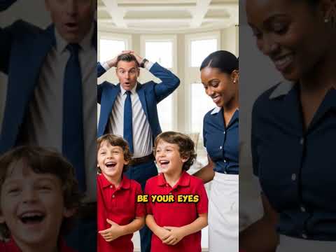 Millionaire S Blind Twins Lived In Darkness Until The New Black Maid Brought Them Light