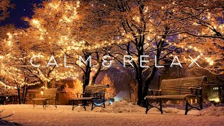 Sparkling Winter BGM | Christmas & Snow Ambience | Ultimate Chill for Deep Focus