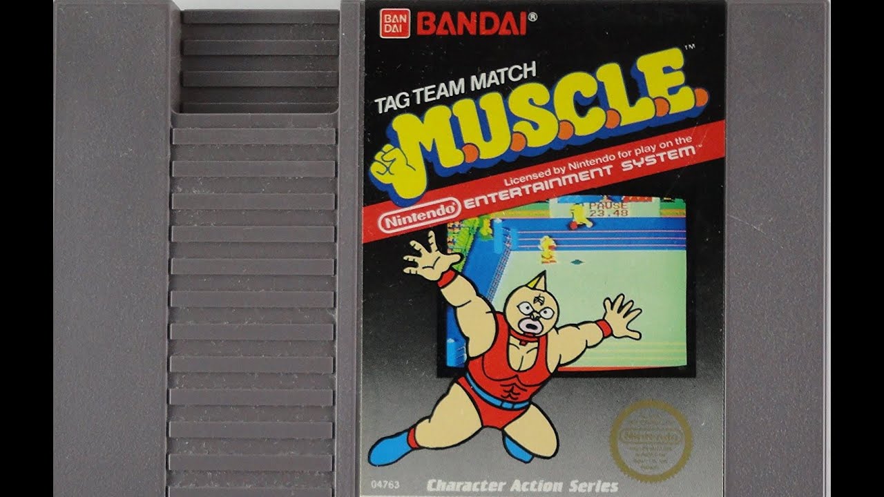 [実況] 「MUSCLE=キン肉マン・マッスルタッグマッチ（NES）」FC POCKET初見プレイ！ - YouTube