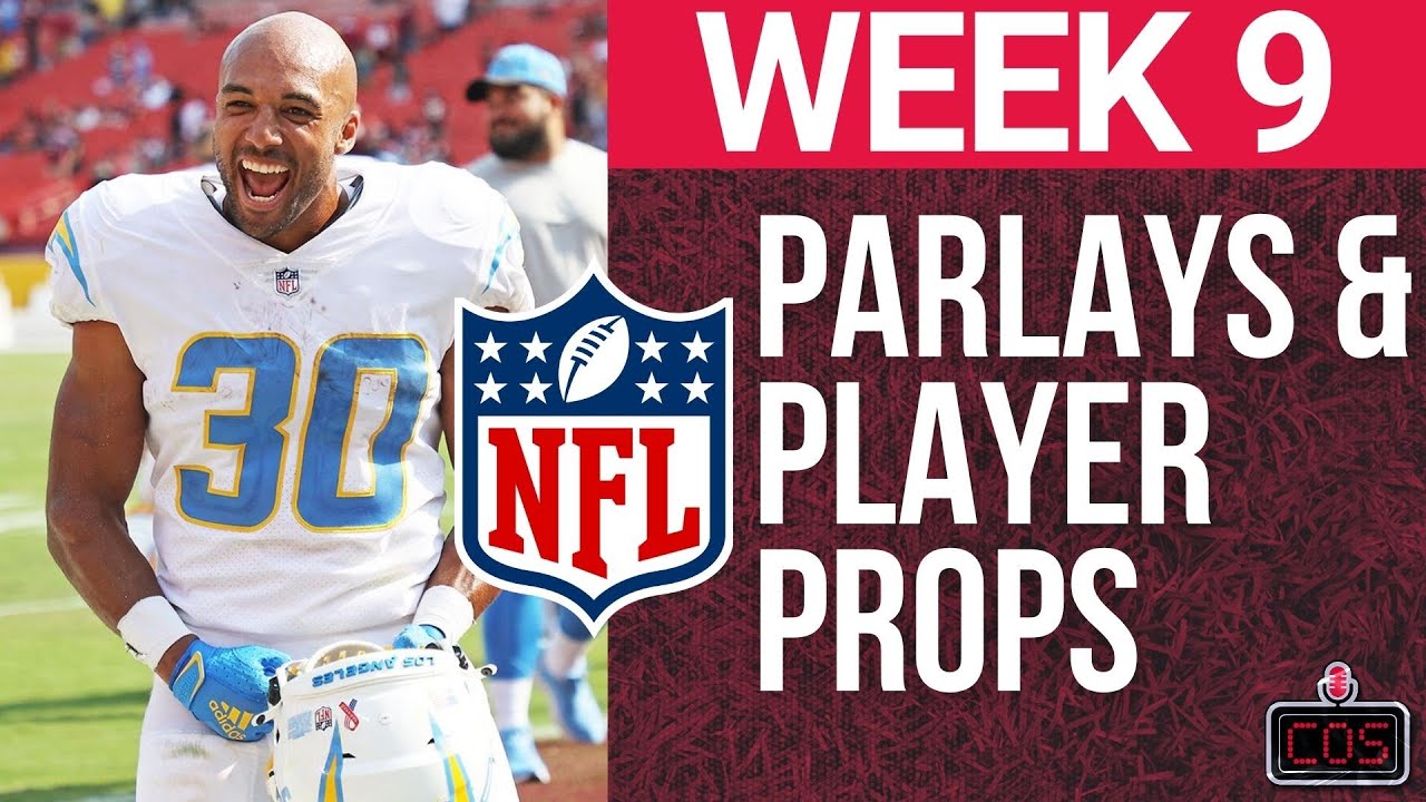 Parlays and Player Props for NFL Week 9! 