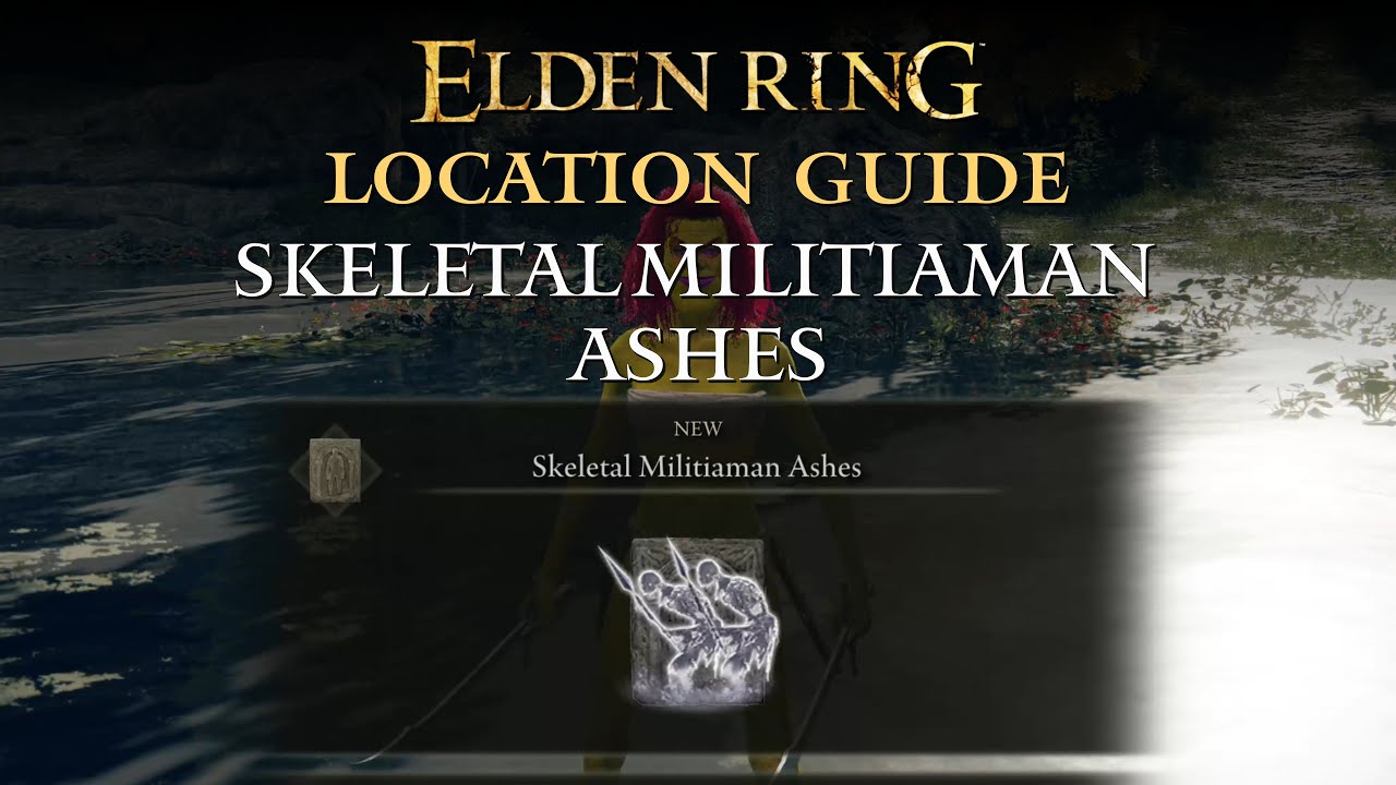 Elden Ring Skeletal Militiaman Ashes Location Limgrave YouTube