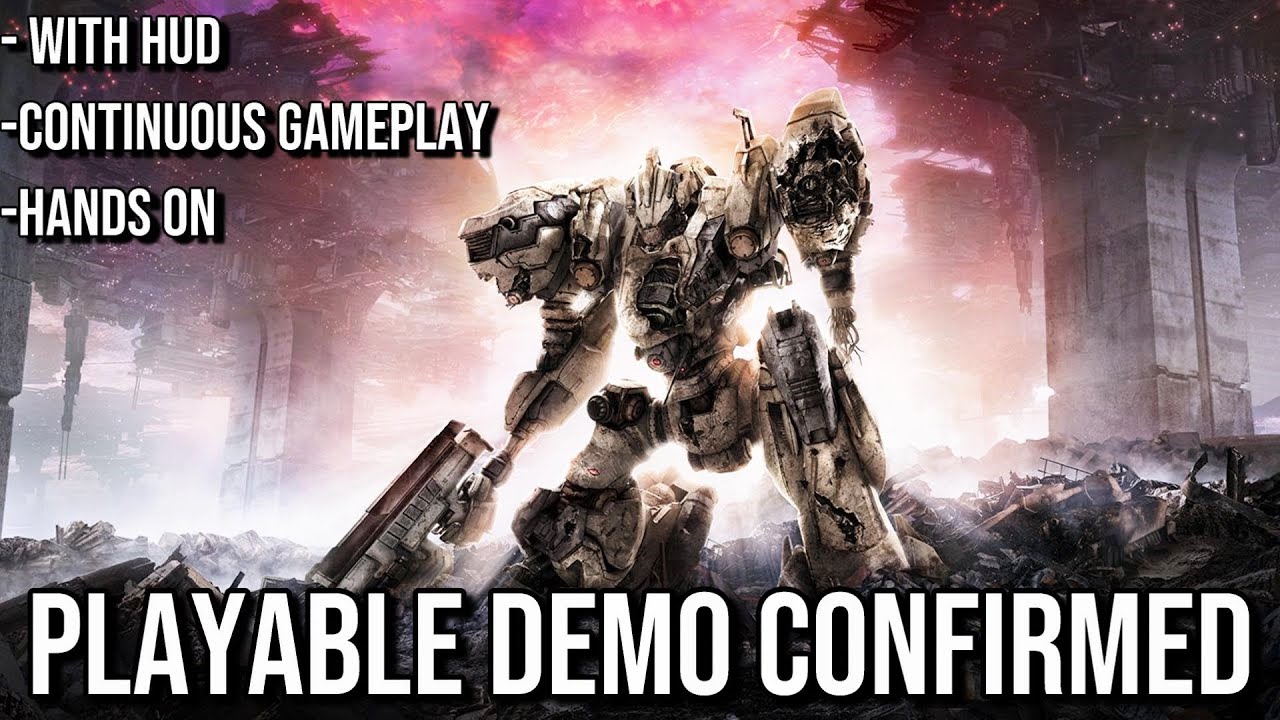 From Software Will Release An Armored Core V Demo - Siliconera