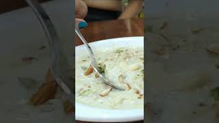 Best Kheer in the world | Dry Fruits Kheer | #trending | #short | #shorts | The Indica Restaurant