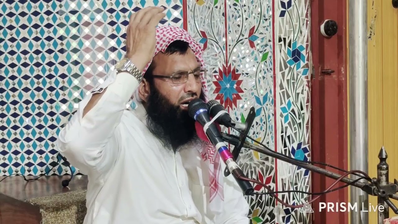 مولانا عبد القدوس عاصم صاحب موضوع عذاب کیوں آتے ہیں 