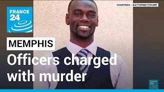 Five ex-Memphis police officers charged with murder in death of Tyre Nichols • FRANCE 24 English