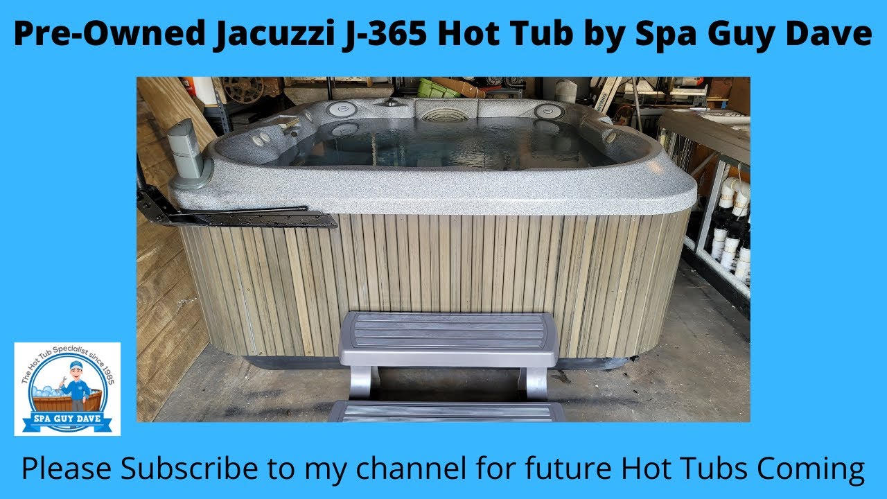 Used Jacuzzi J365 Spa Great Hot Tub by Spa Guy Dave YouTube