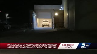 Ivon Adams, caretaker charged with murdering Athena Brownfield, booked in Caddo County Jail
