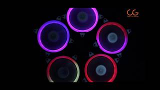 Fan Aigo C5 Ces 2017 Led Rainbow Digital By Cheap Gear Vn