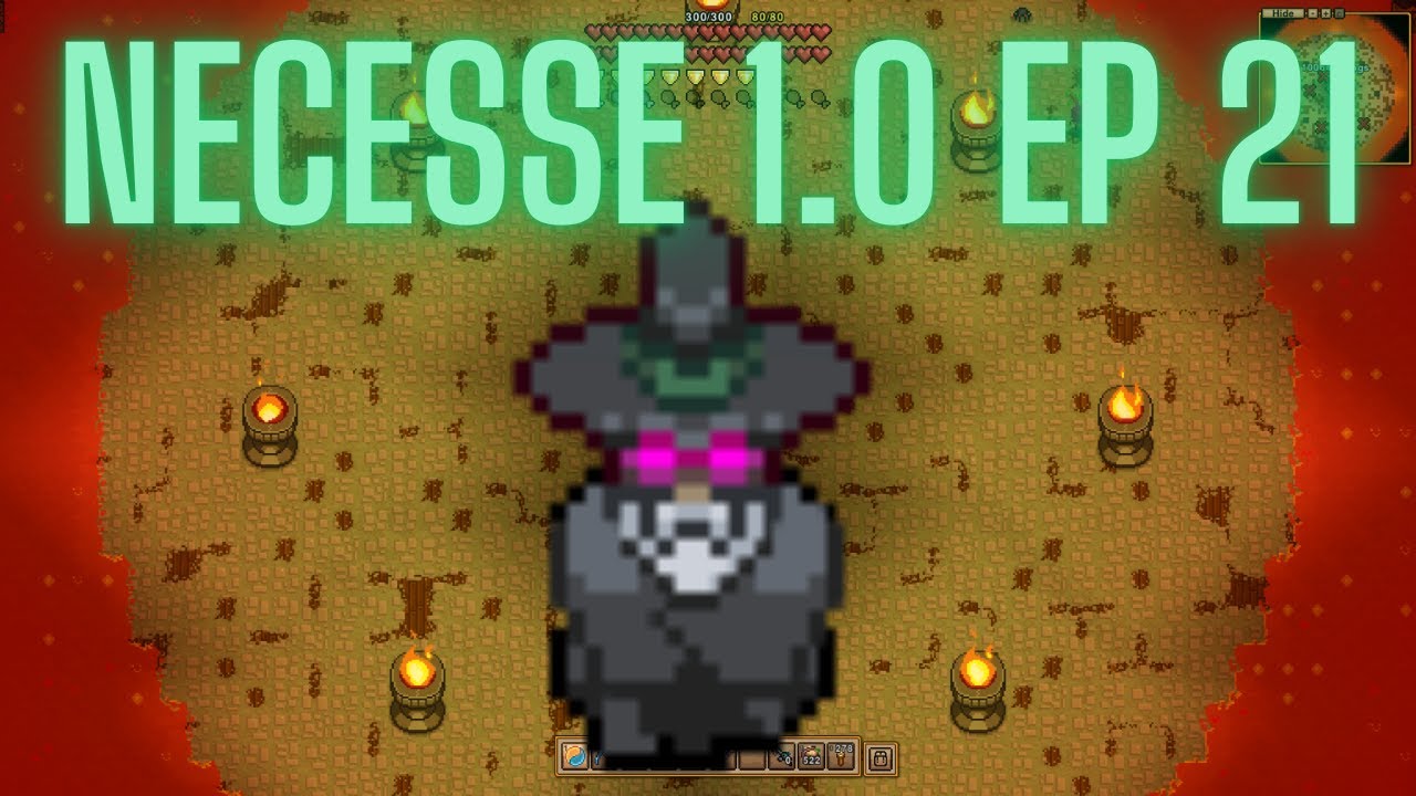 Fallen Wizards Fighting the Fallen Wizard in Necesse 1.0 - YouTube