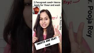 Do you know | smooth and silky hair | Hair care tips screenshot 4
