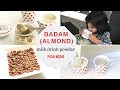 BADAM (ALMOND) MILK DRINK POWDER recipe ( for 1+ toddlers & kids )