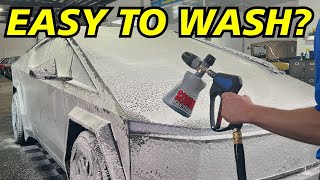 The TRUTH About Washing a Cybertruck!