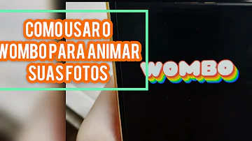 Como mexer no Wombo?