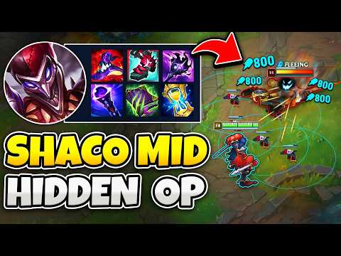 SHACO MID LANE IS HIDDEN OP AND I SHOW YOU WHY!