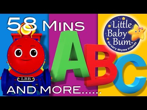 Learn with Little Baby Bum | ABC Train | Nursery Rhymes for Babies | Songs for Kids