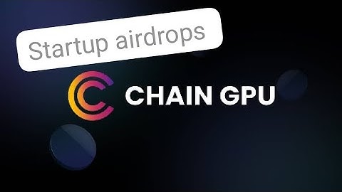 ChainGPU (CGPU) Startup Airdrop