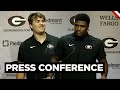 Georgia Football: Players CJ Allen and Drew Bobo Pre-Florida Press Conference