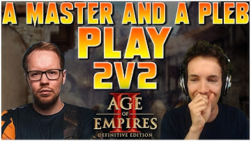 A MASTER And A PLEB Play 2v2 ft. @TheViperAOE  - AOE2 - Grubby