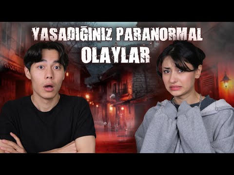 SİZLERDEN GELEN PARANORMAL OLAYLARI OKUDUK W/@Merbemio