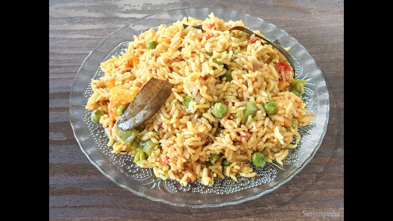 Kids recipes Masala Veg Bhath Recipe | Vegetable Masala Bhaath | Easy Rice recipe