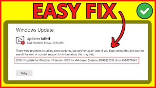 FIX Windows Update Error 0x80070643: Step-by-Step Fix Guide