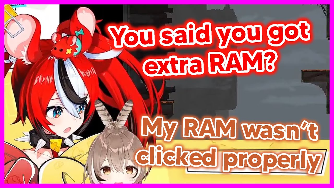 Mumei's PC is too potato to streaming APEX