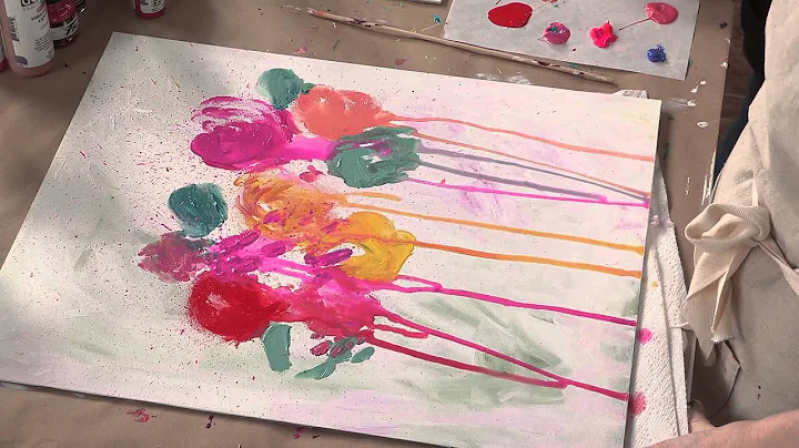 Preview | Abstract Flower Painting: Dramatic Drips...