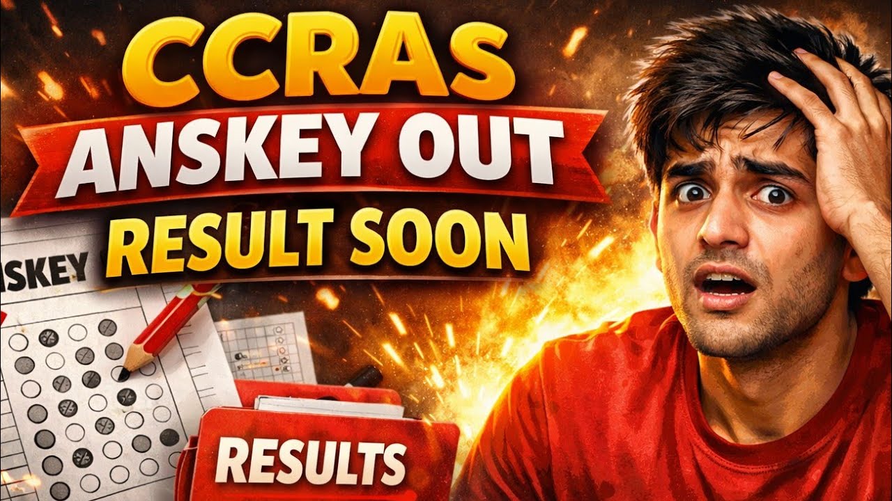 CCRAS Answer Key Kaise Check Karein | Step by Step Full Process