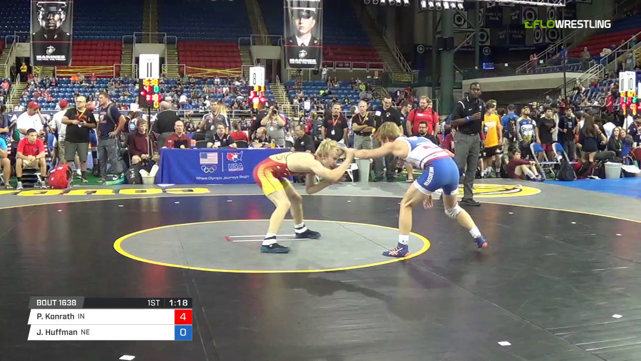 Junior FS 126 Rnd 16 - Paul Konrath (IN) vs. Jack Huffman (NE)