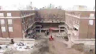 Tate Hall renovation timelapse