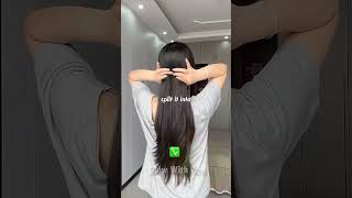Anime Ponytail Hack 🎀 Lift Your Ponytail Instantly