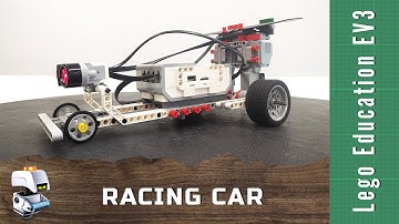Lego EV3 Racing Car // Building instruction & program