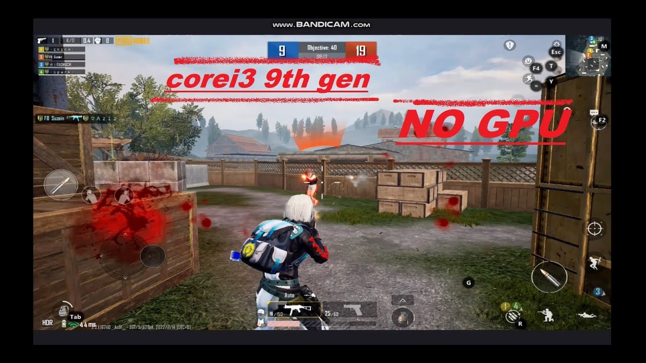 core i3 9th generation pc pubg mobile test 2022 | gameloop #pubgmobile ...