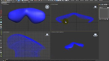 NURBS loft and Surf Deform tutorial