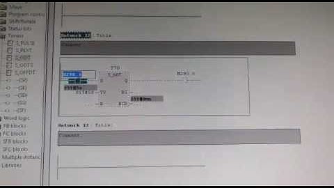 ON OFF DELAY TIMER ON SIEMENS SIMATIC MANAGER PLC SOFTWARE