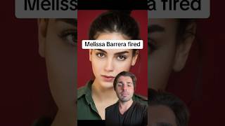 Melissa Barrera fired