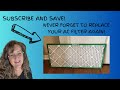 Filterbuy Air Filters Review - Subscribe and save!
